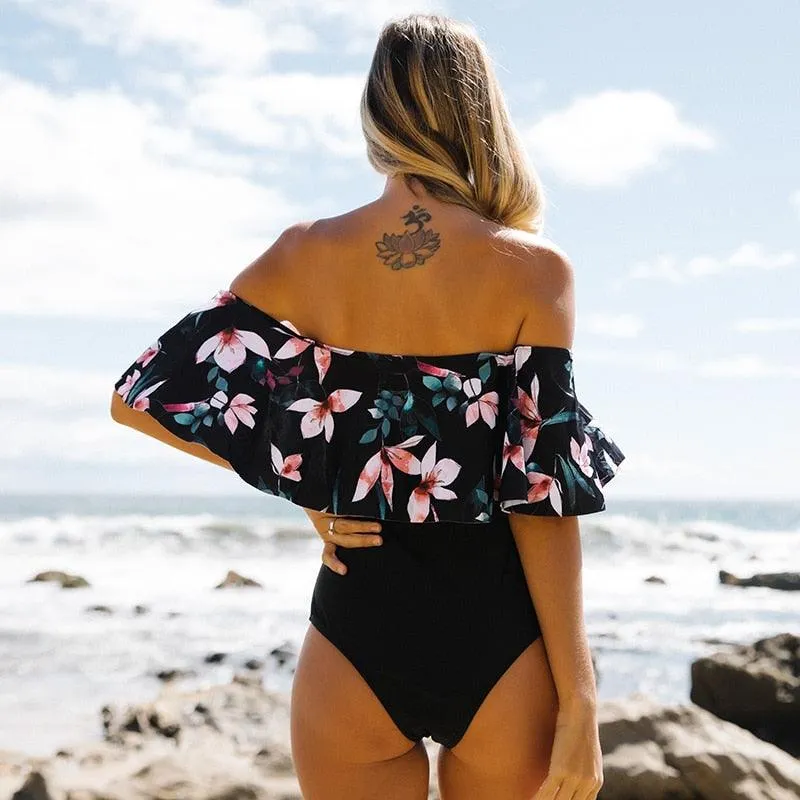 2022 One Piece Molokini Ruffle Swimsuit