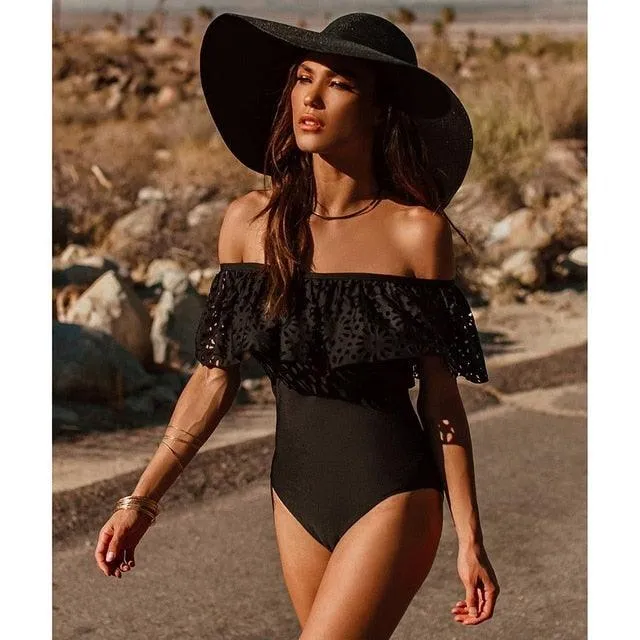 2022 One Piece Molokini Ruffle Swimsuit