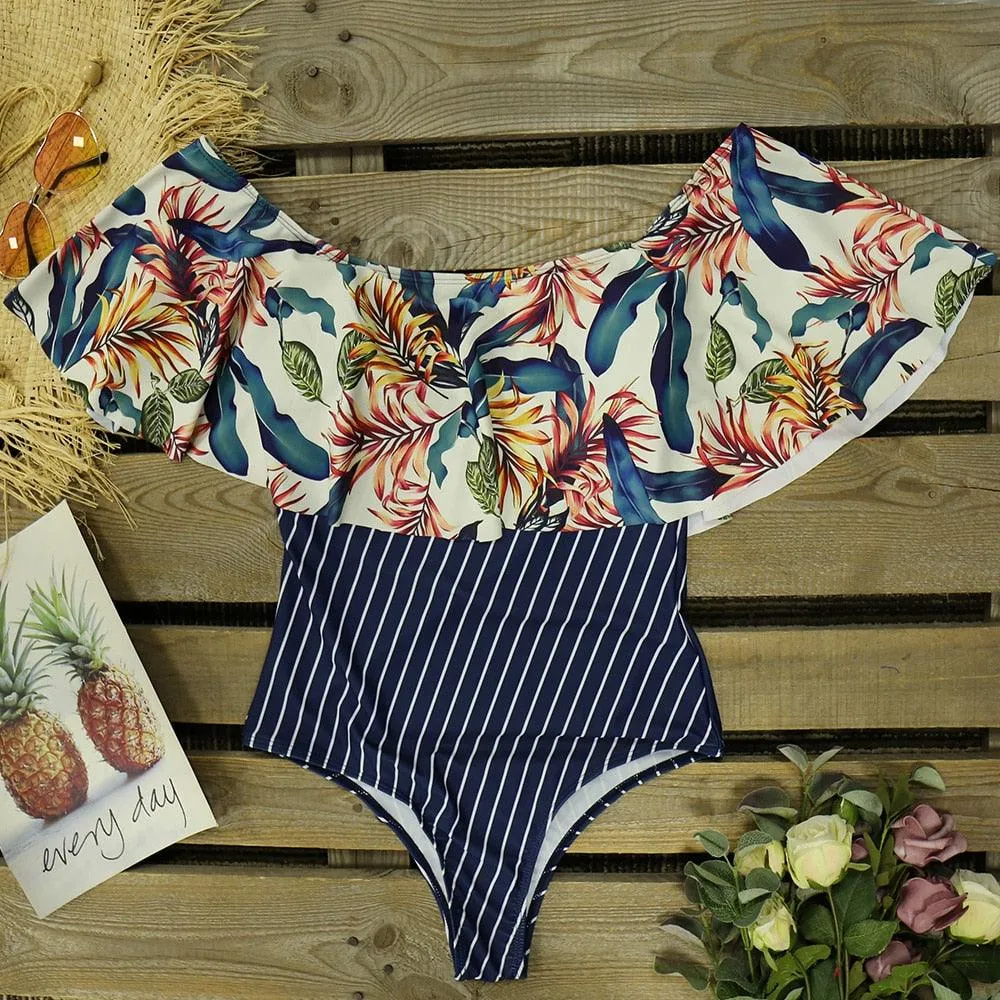 2022 One Piece Molokini Ruffle Swimsuit