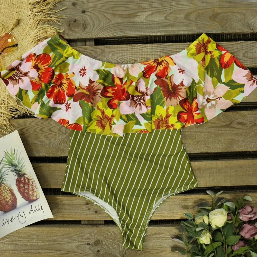 2022 One Piece Molokini Ruffle Swimsuit