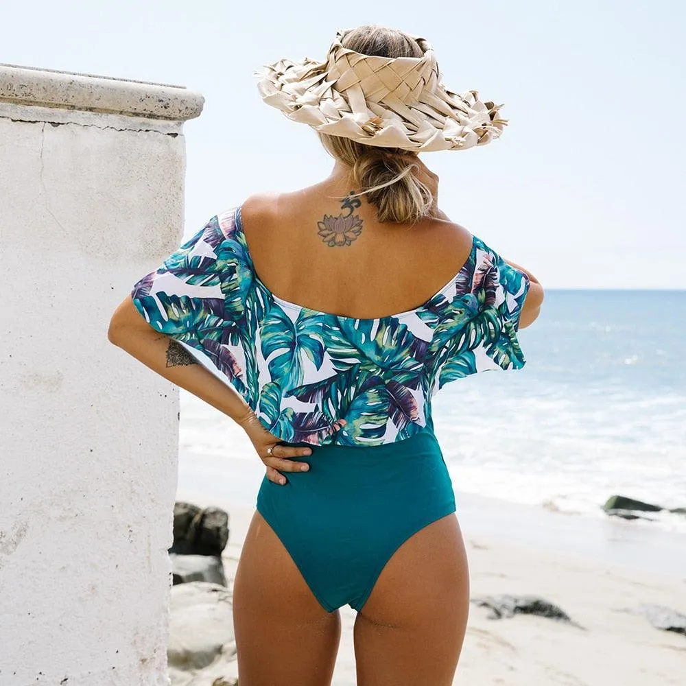 2022 One Piece Molokini Ruffle Swimsuit