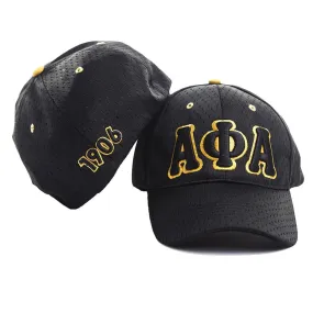 Alpha 3 Letter Mesh Cap