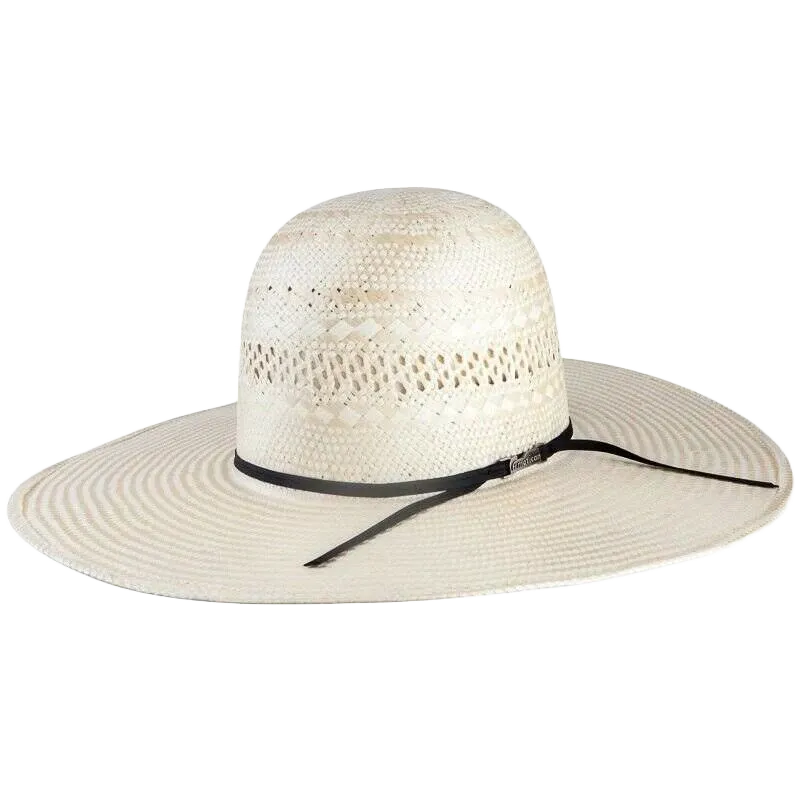 American Hat Co. Cream & Ivory Weave Unshaped Western Hat 6100