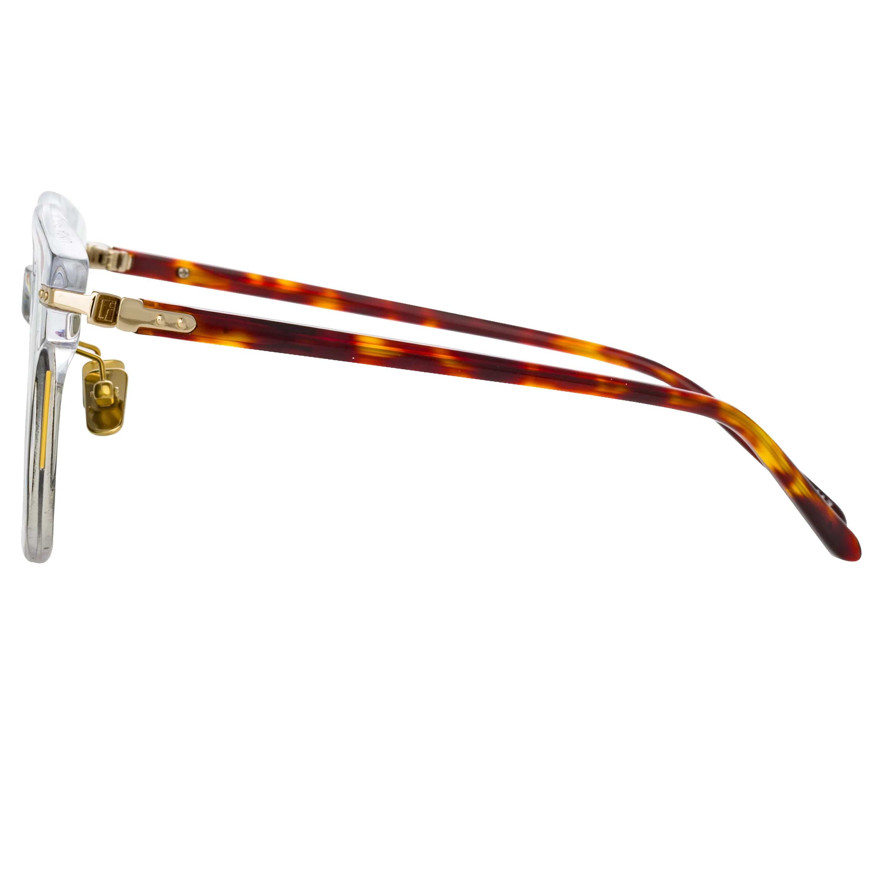 Atkins A D-Frame Sunglasses in Clear