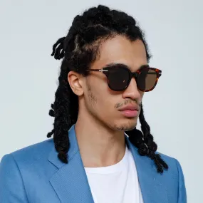 Atkins A D-Frame Sunglasses in Tortoiseshell (Men's)