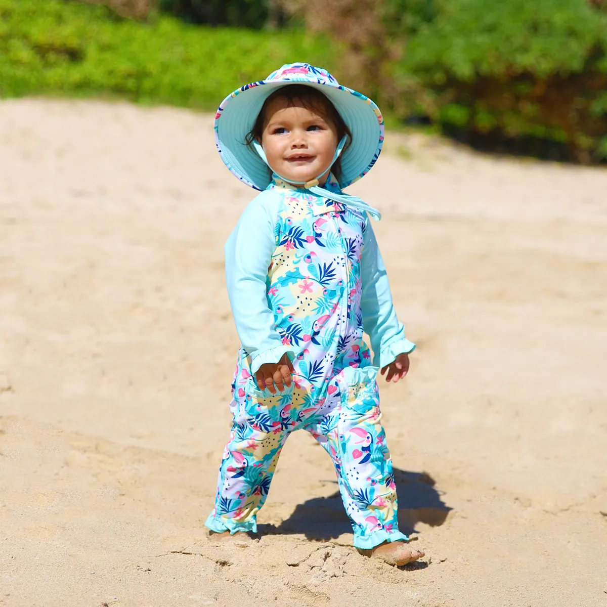 Baby Girl's Sun & Swim Suit