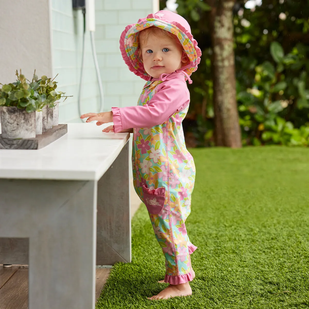 Baby Girl's Sun & Swim Suit