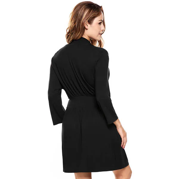 Bathrobe Sleepwear Soild