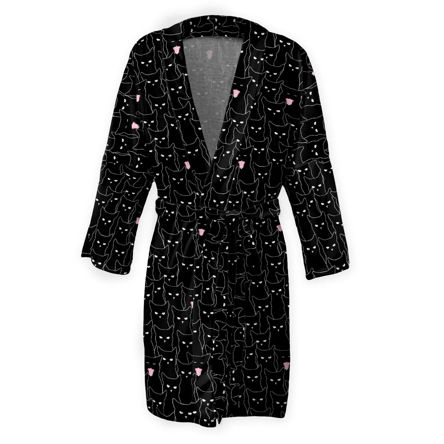 Black Cats Robe
