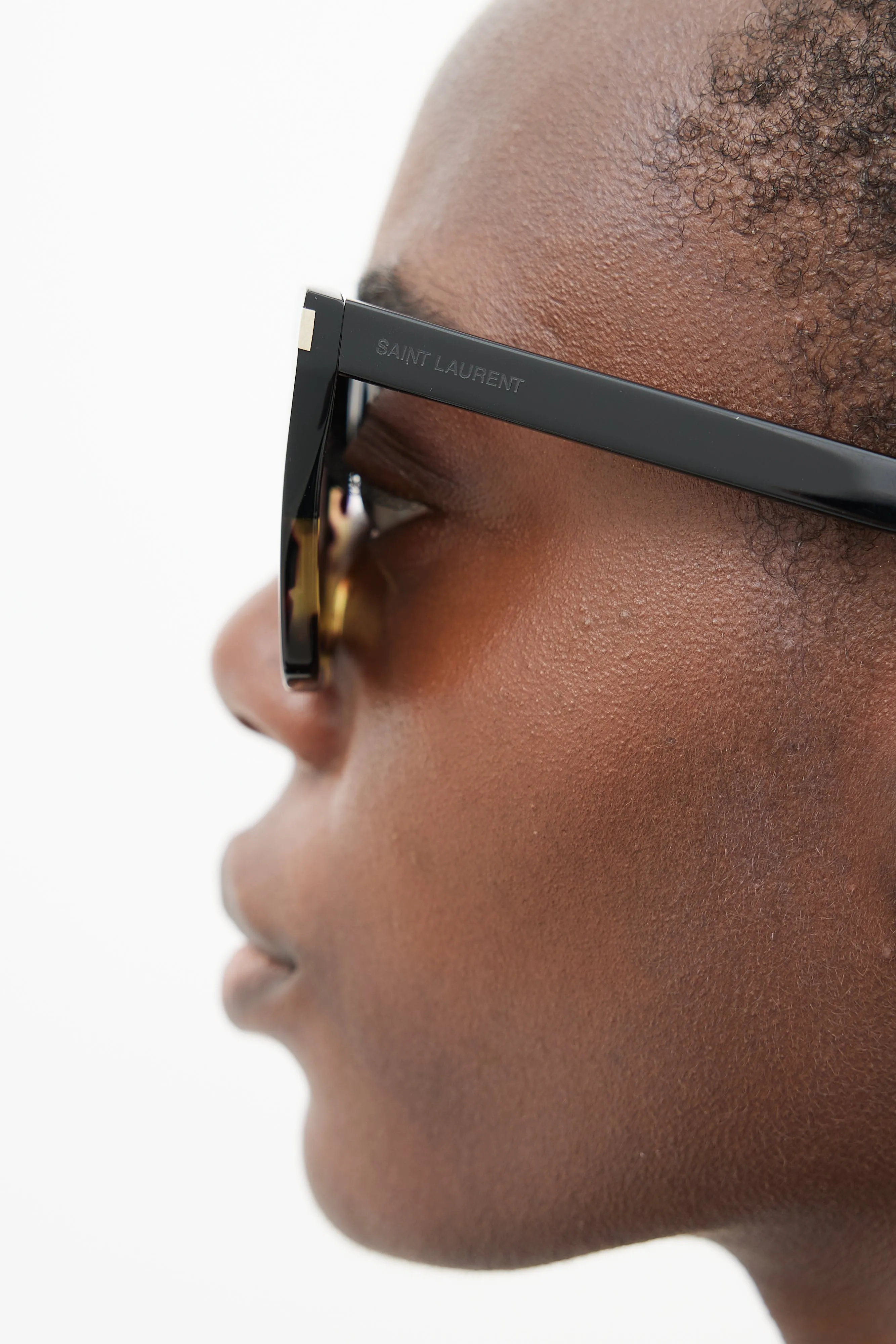 Black SL214 Kate Tapered Sunglasses
