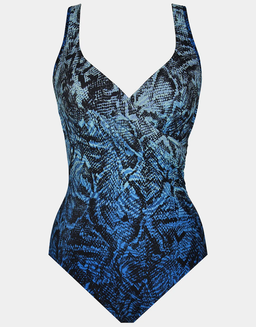 Boa Blues Its a Wrap Swimsuit - Blue