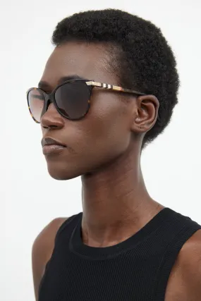 Brown & Beige B4216 Nova Check Sunglasses