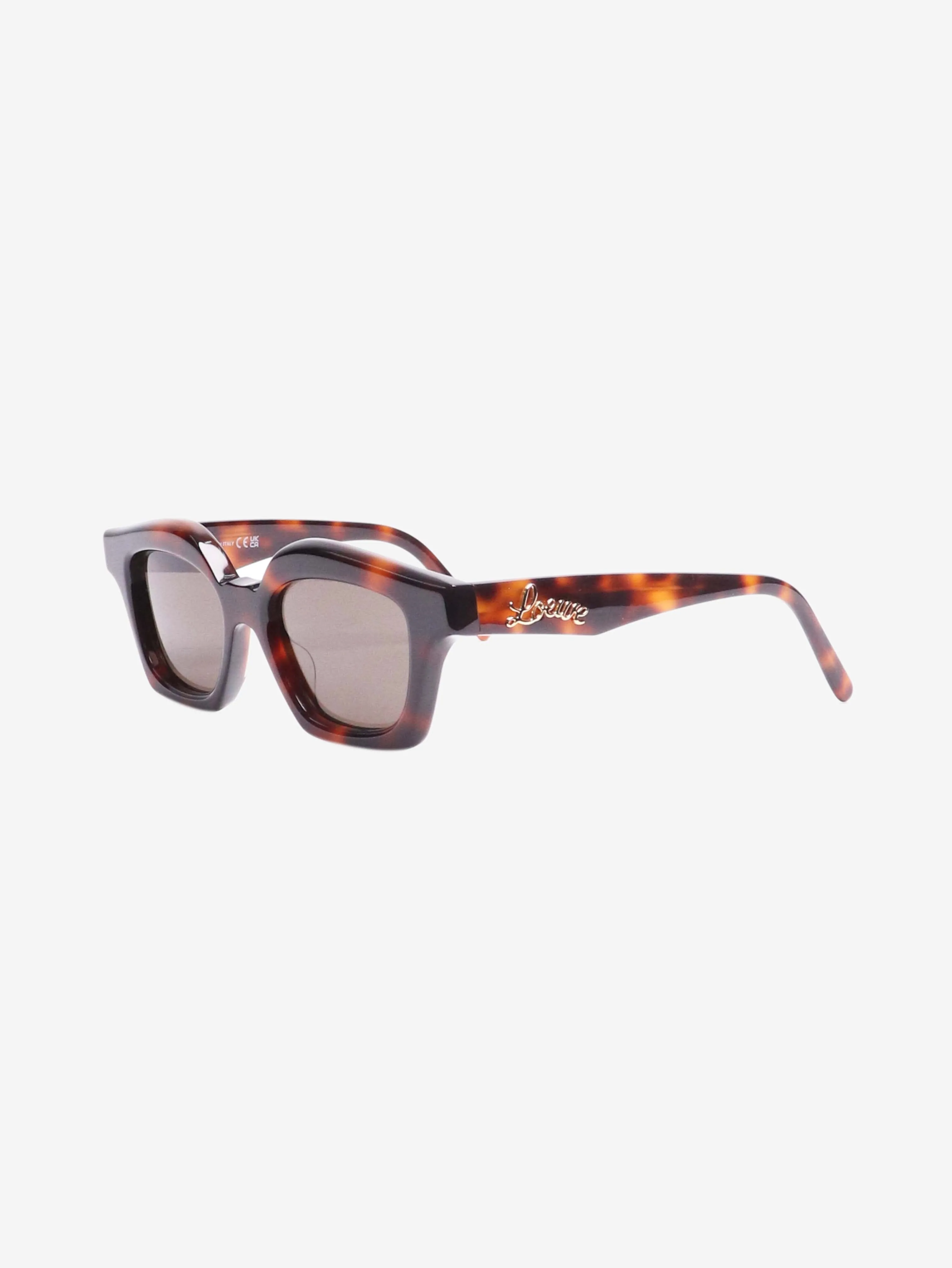 Brown tortoise shell sunglasses