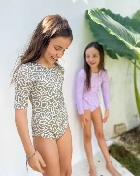 Butterflight Olive Surfsuit Bashie