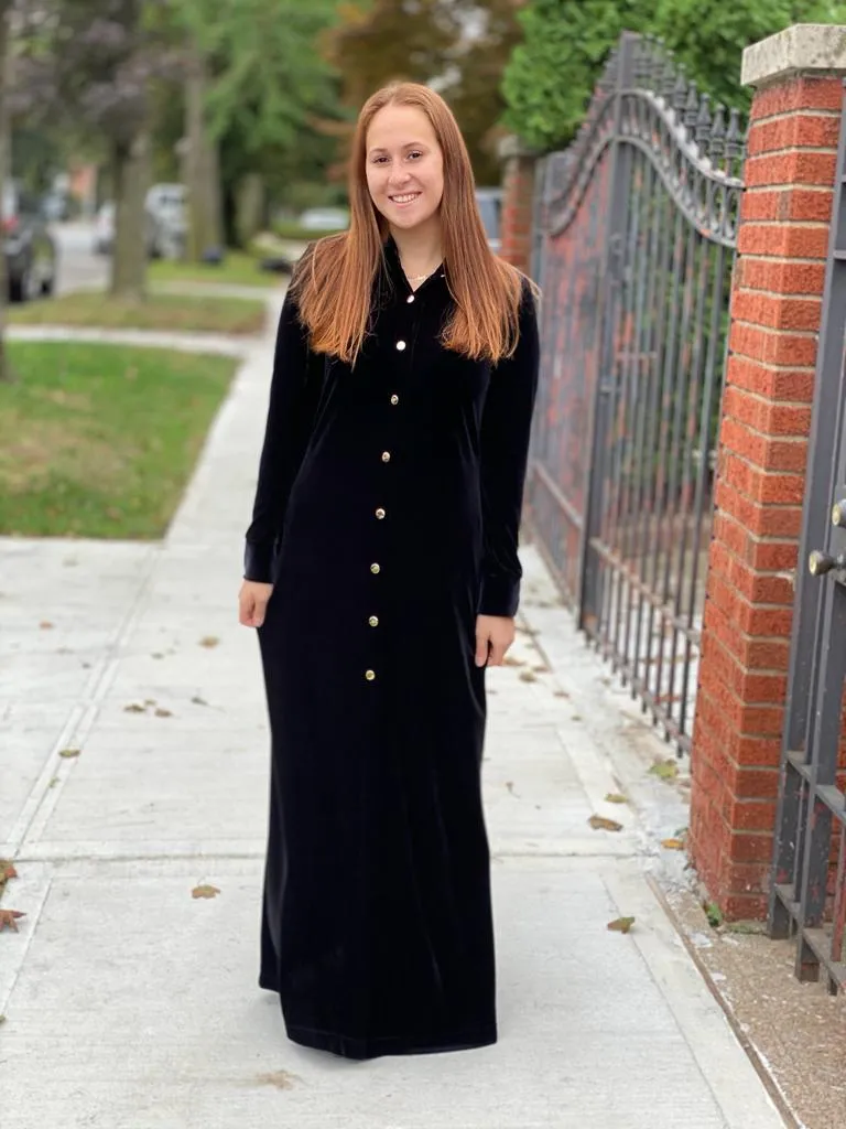 Button Up Maxi Dress