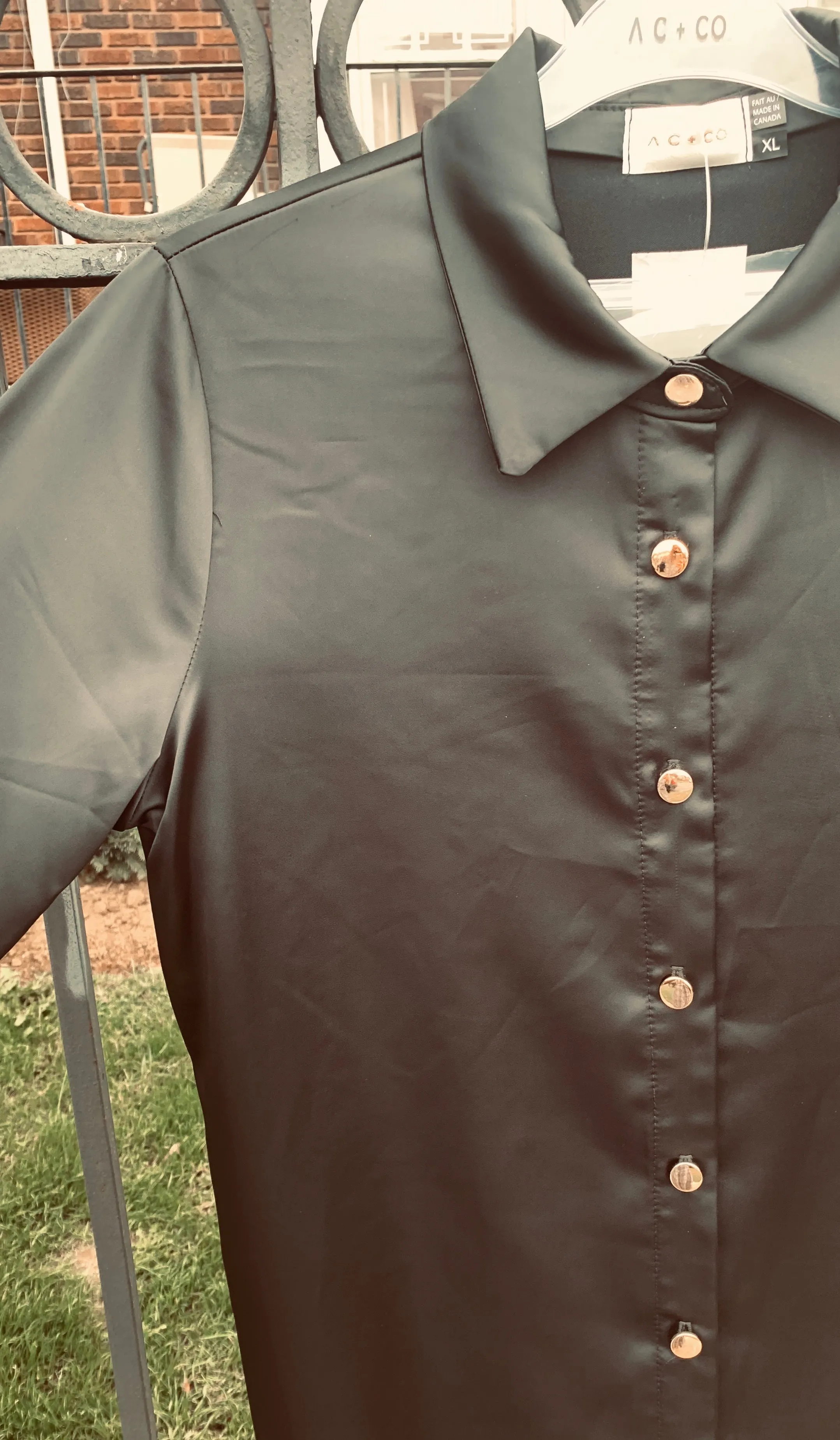 Button Up Maxi Dress