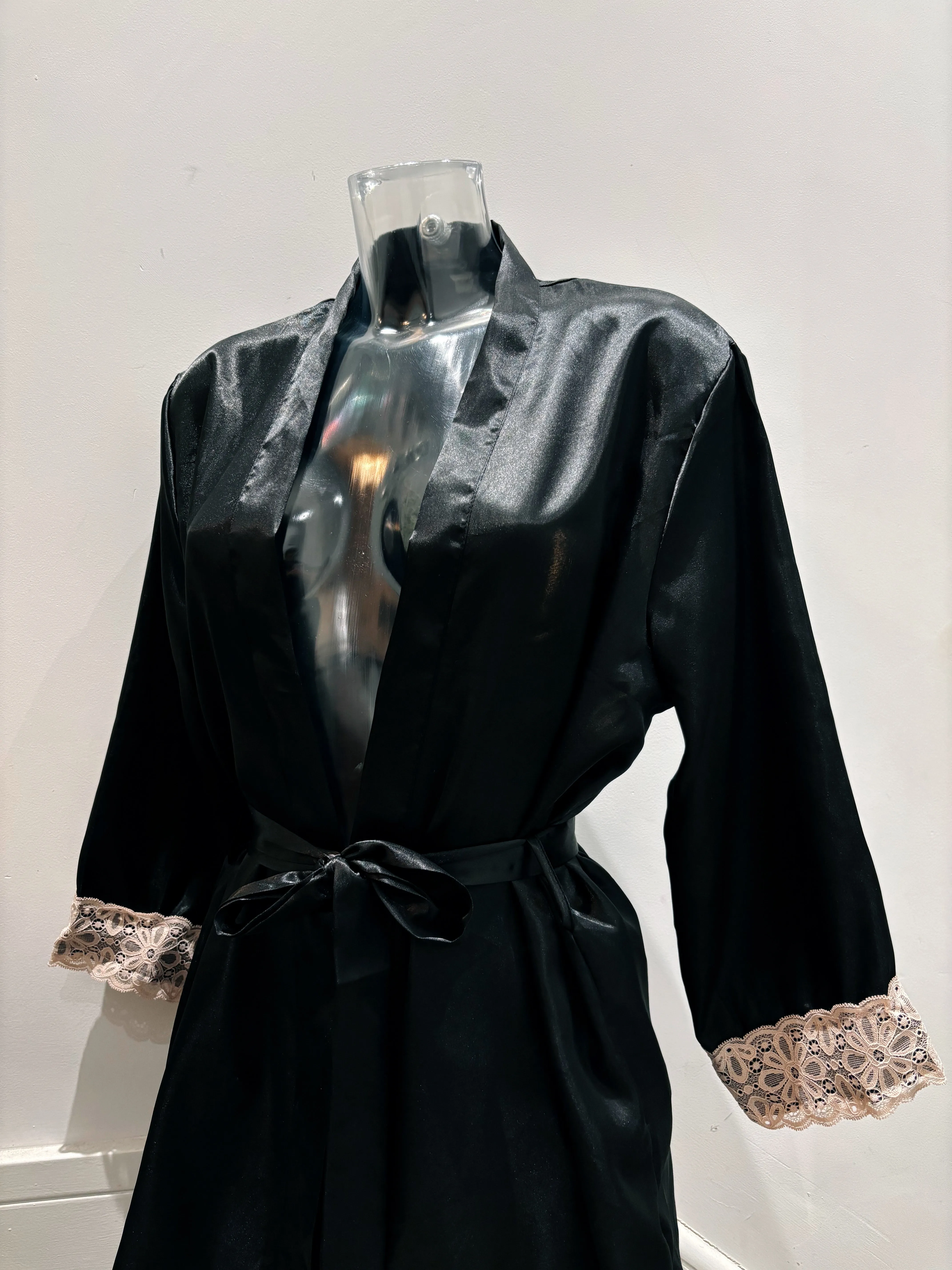 Callie Satin Robe