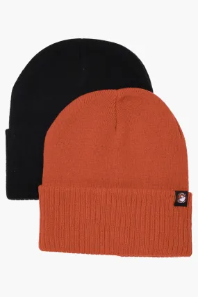 Canada Weather Gear 2 Pack Ribbed Hat - Red