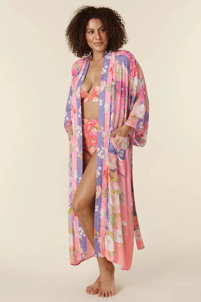 Carrie Robe Pink Floral!