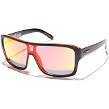 CARVE Anchorbeard Polarized - MATT BLACK/RED IRIDIUM