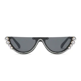 Chic 1/2 Frame Rimless Sunglasses