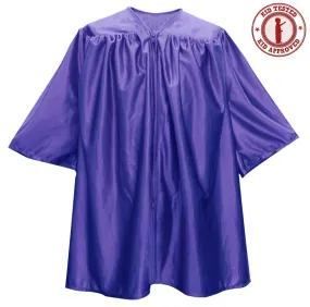 Child's Shiny Purple Choir Robe