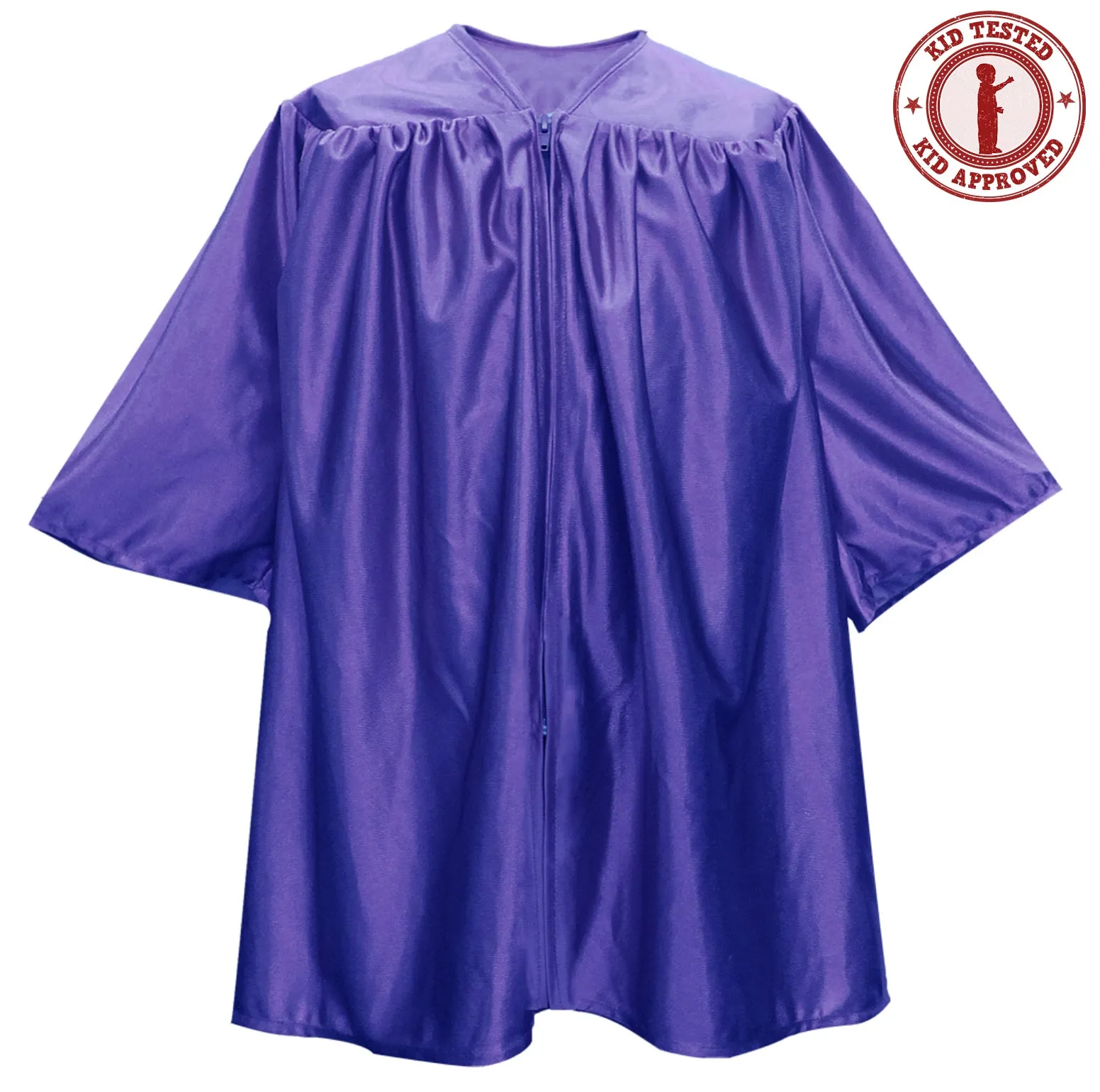 Child's Shiny Purple Choir Robe