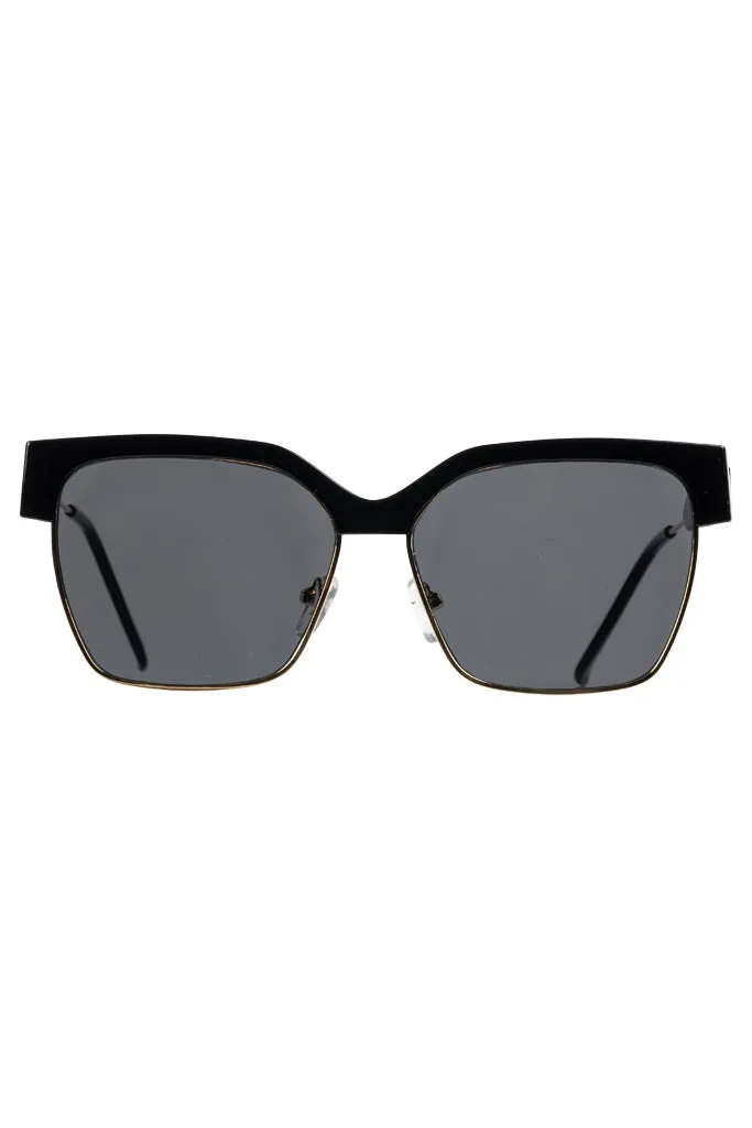 Clubmaster Sunglasses _ 154083 _ Black