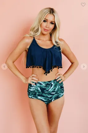 Crop Swim Top