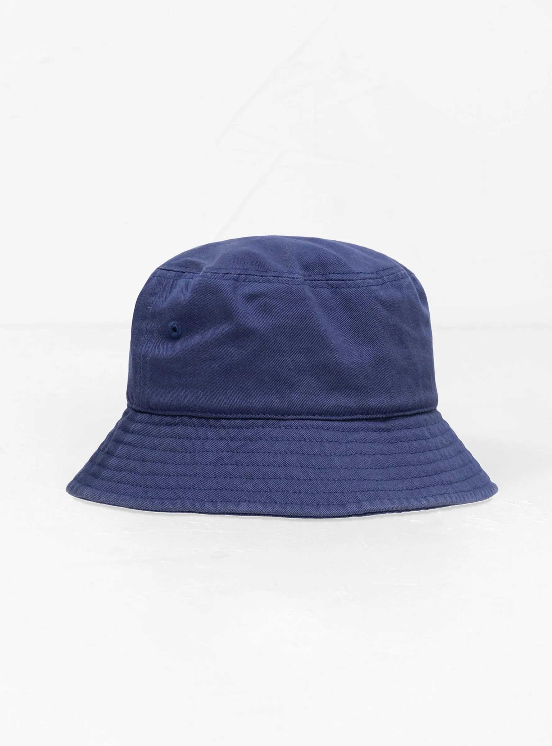 Crown Applique Bucket Hat Navy