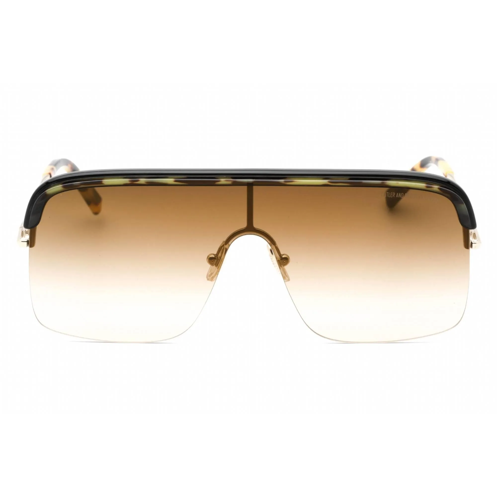 Cutler and Gross Unisex Sunglasses - Black/Yellow Plastic/Metal Frame | CG1328S 001