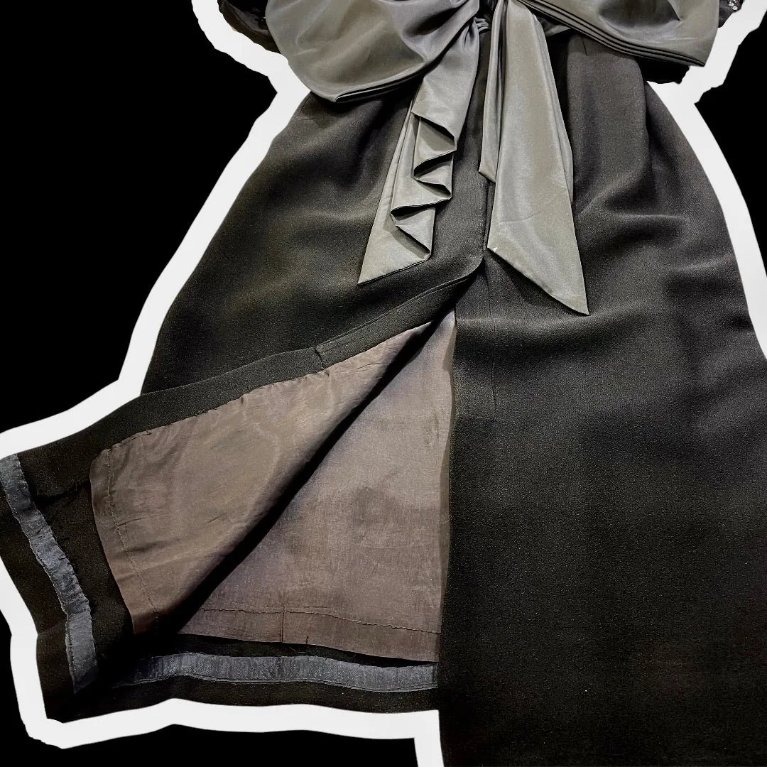 DIOR : ROBES DU SOIR BLACK TIE DRESS :
