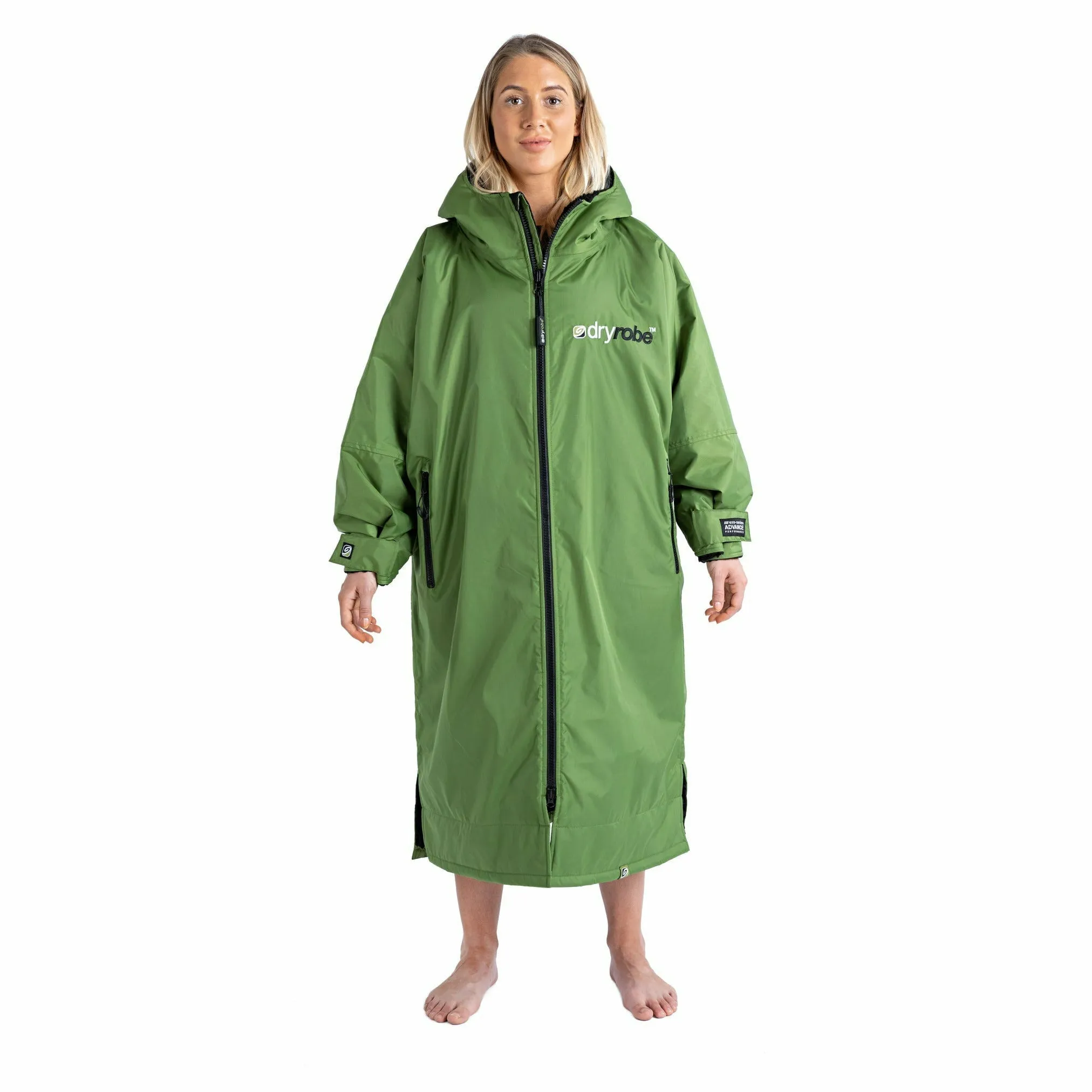 Dryrobe Advance Long Sleeve Green/Black
