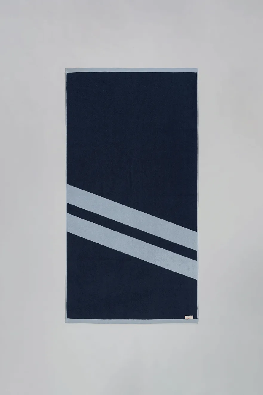 Erin Pool Towel - Ink/Sky