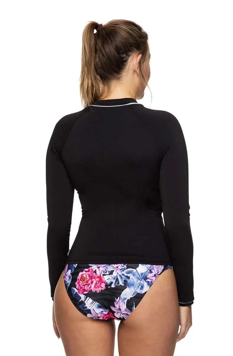 Finz Piped Long Sleeve Rash Guard
