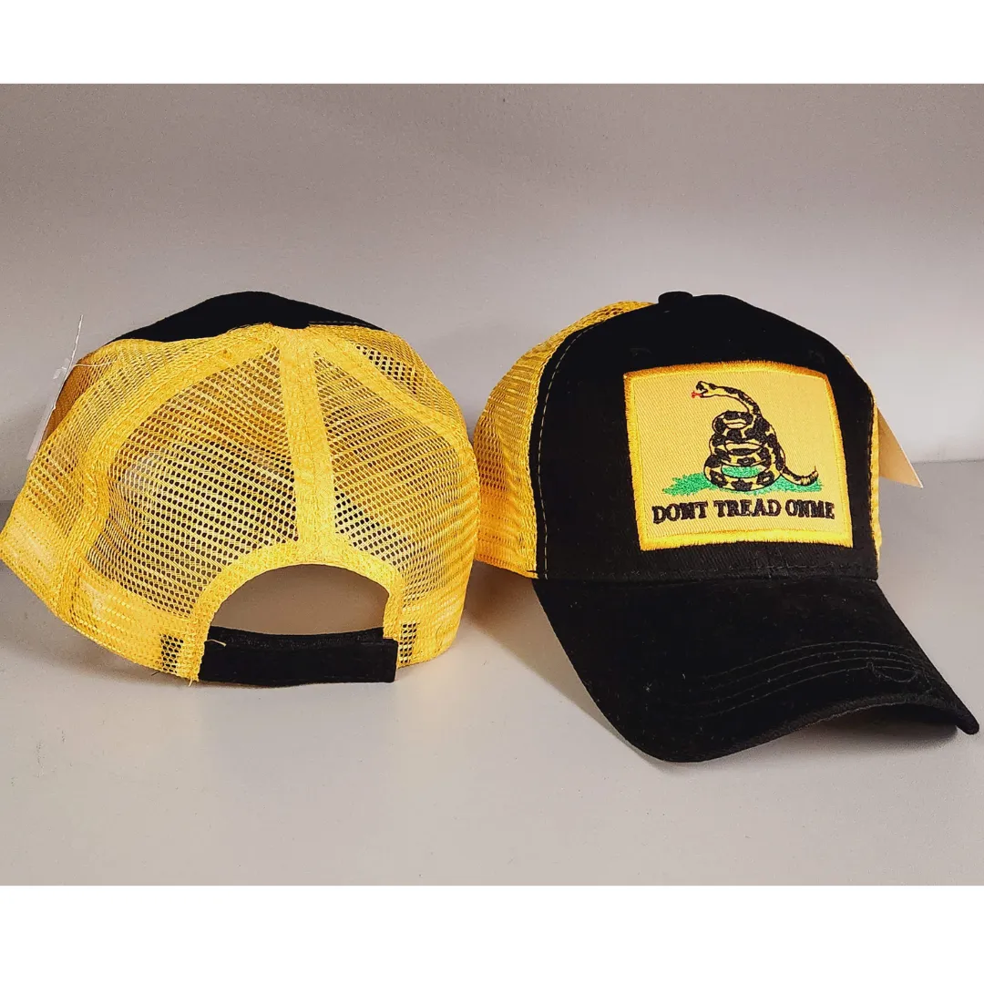 Gadsden Don't Tread on Me Patch (Two-Tone) Trucker Hat