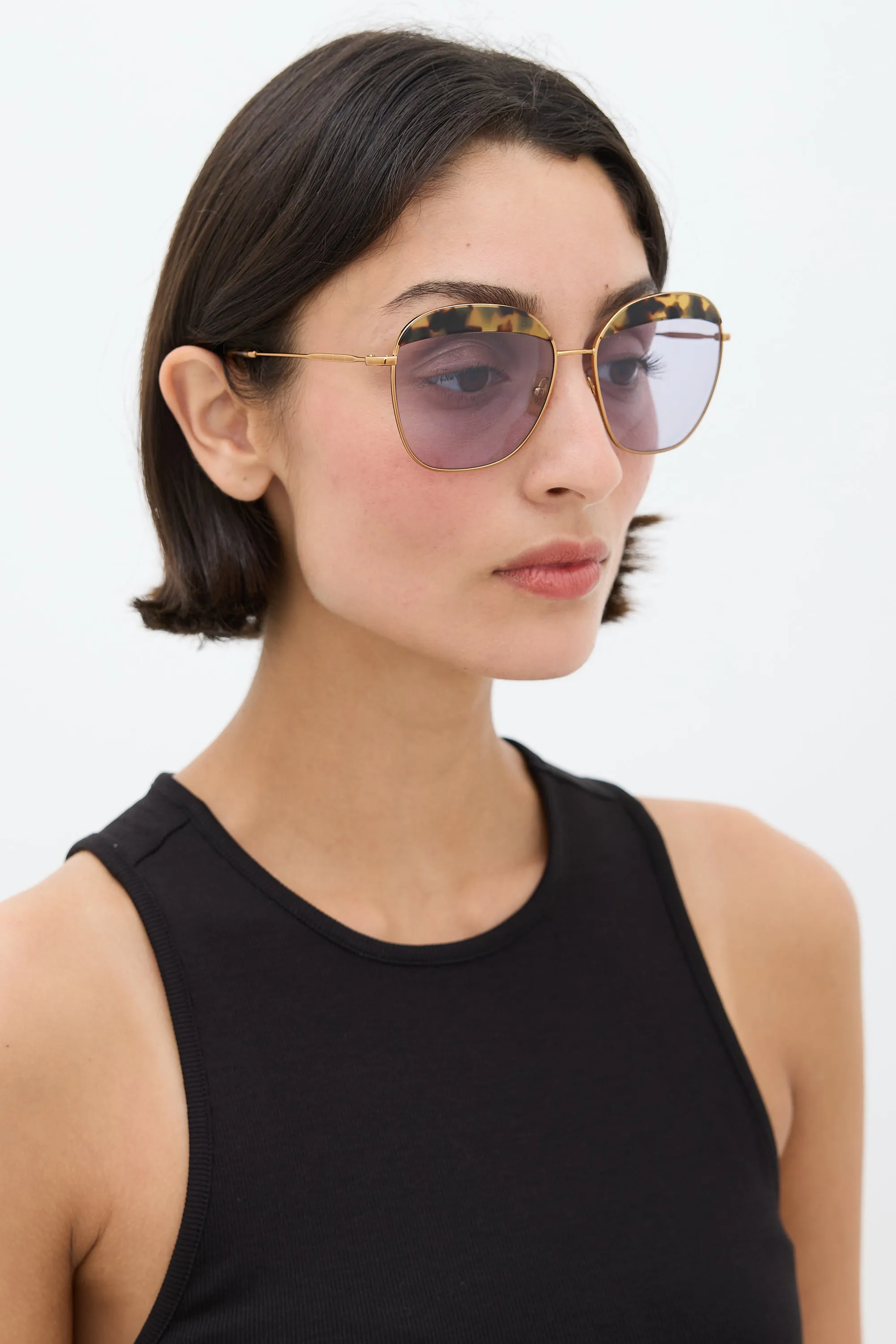 Gold & Brown SMU53Q Sunglasses