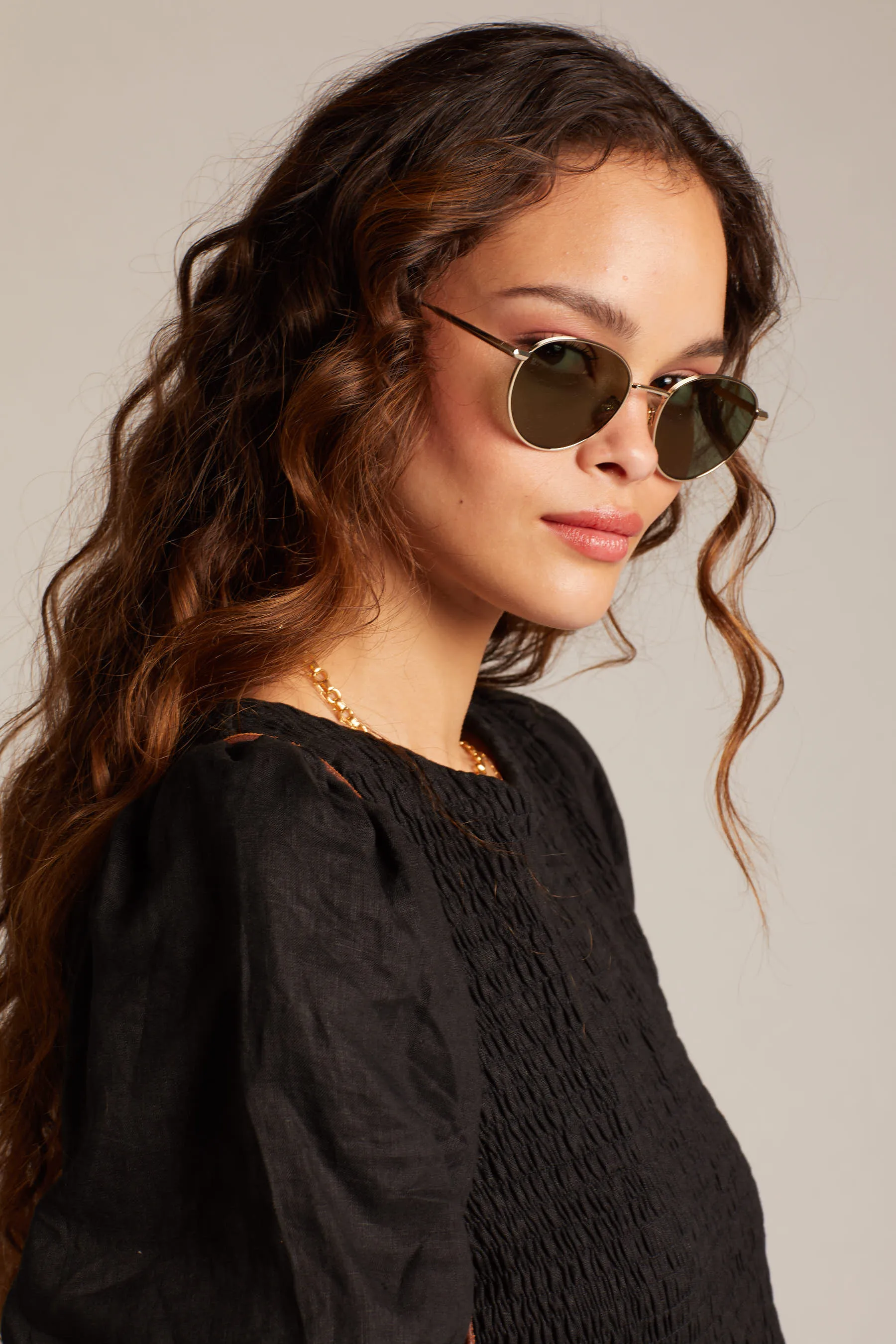 Gold Haze Andreas Sunglasses