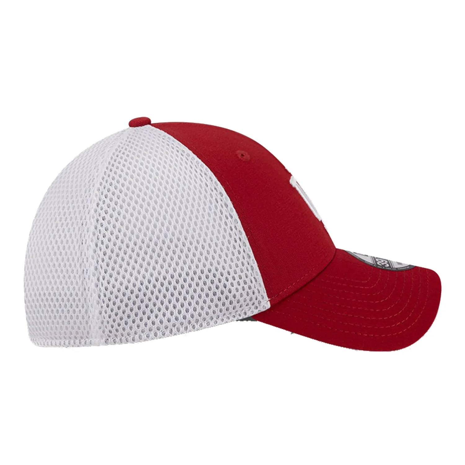 Indiana Hoosiers Two Tone Neo Logo Crimson Flex Hat