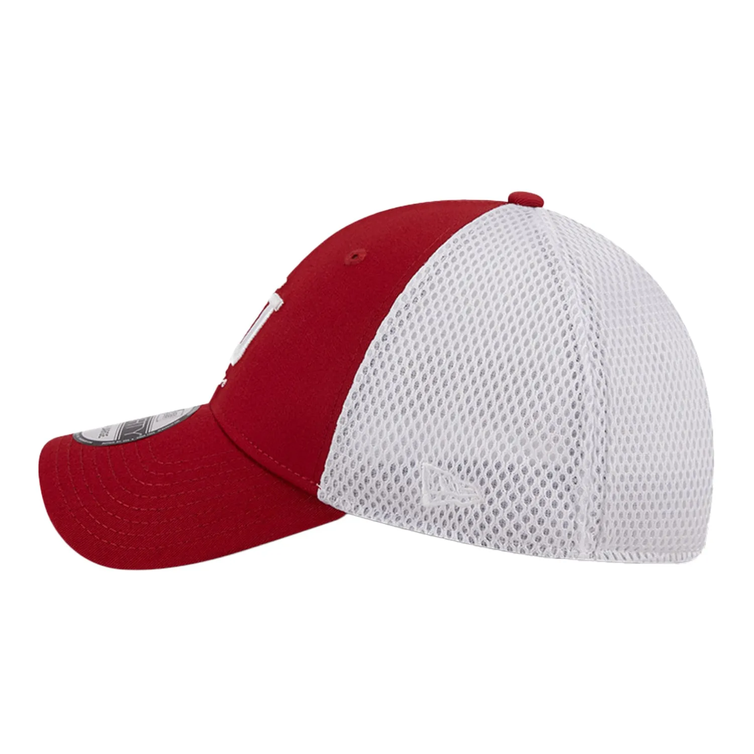 Indiana Hoosiers Two Tone Neo Logo Crimson Flex Hat