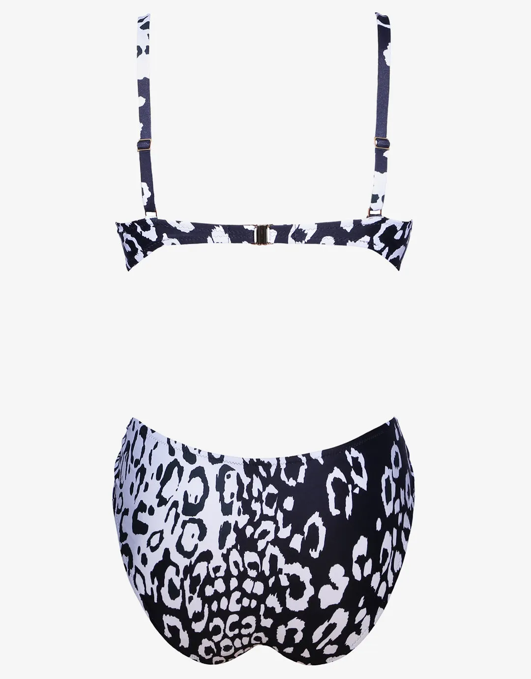 Kalina Underwired Bikini Set - Black and White