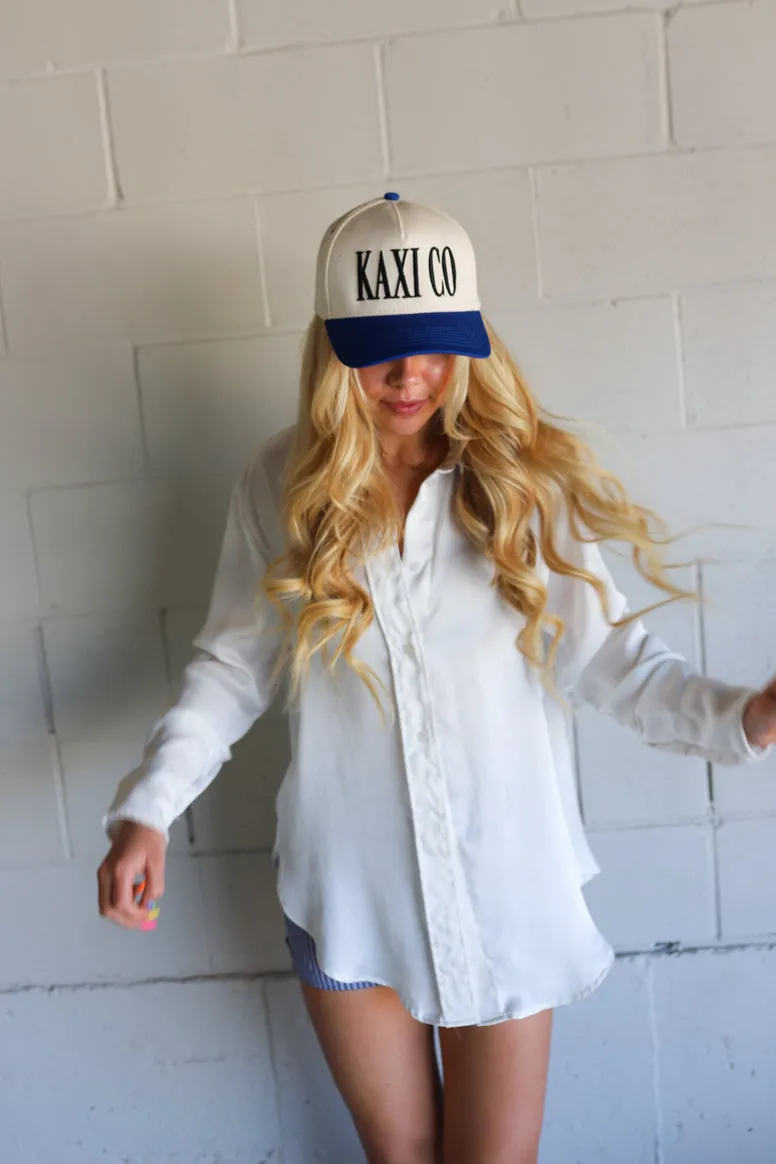 kaxi co embroidered hat