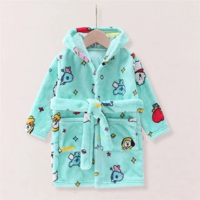 Kids Graphic Robes
