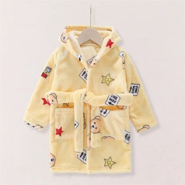 Kids Graphic Robes