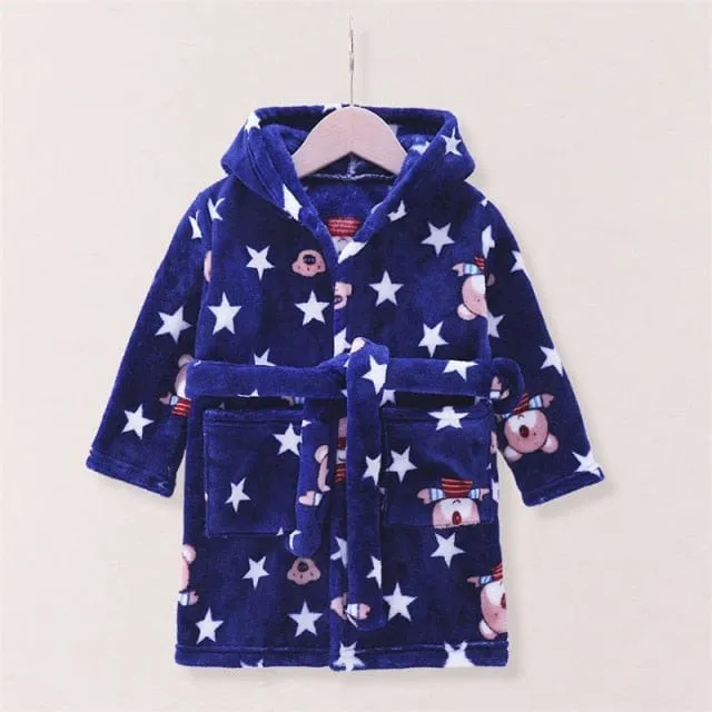 Kids Graphic Robes