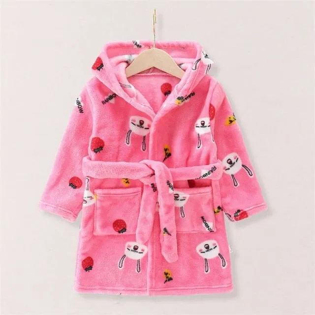 Kids Graphic Robes