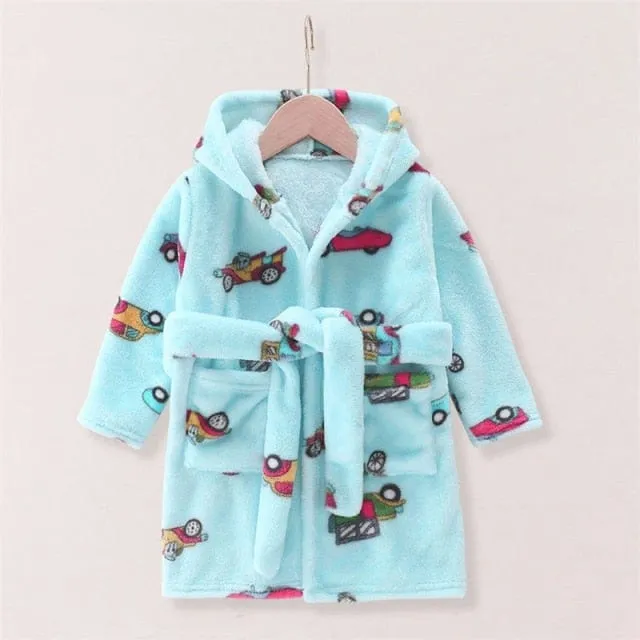 Kids Graphic Robes