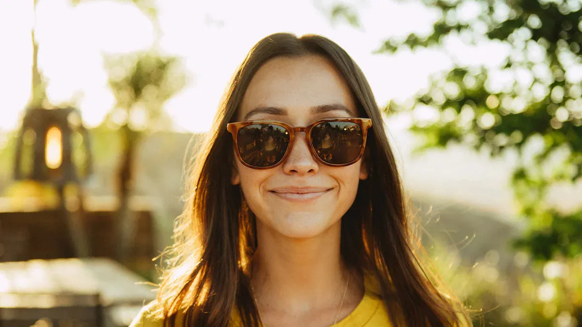 Knockaround Paso Robles: Glossy Blonde Tortoise Shell/Amber