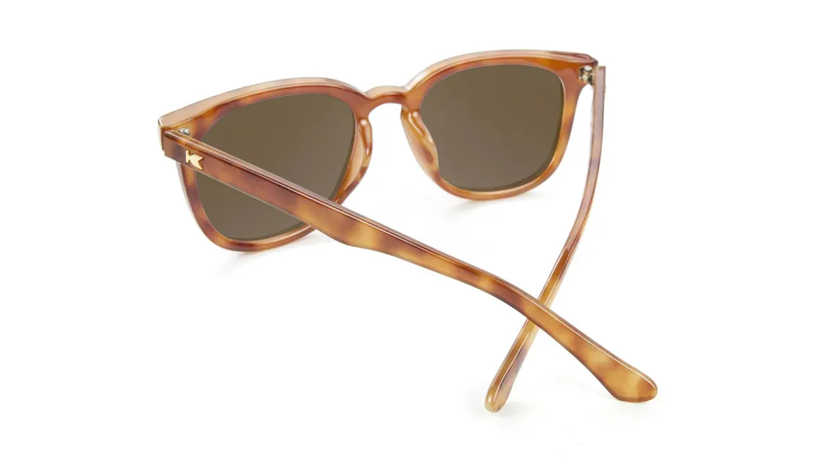 Knockaround Paso Robles: Glossy Blonde Tortoise Shell/Amber