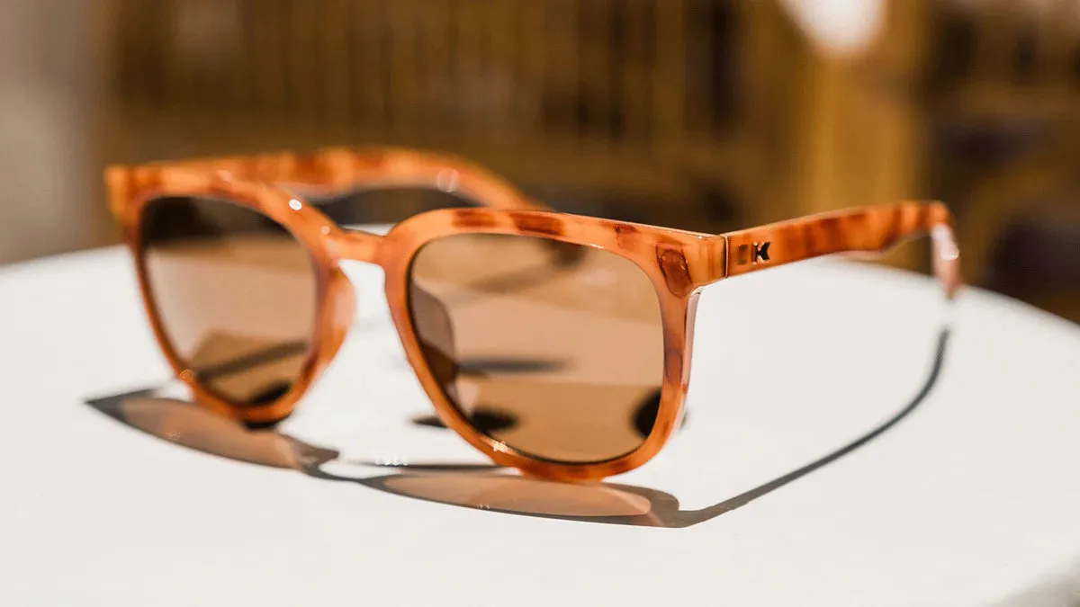 Knockaround Paso Robles: Glossy Blonde Tortoise Shell/Amber